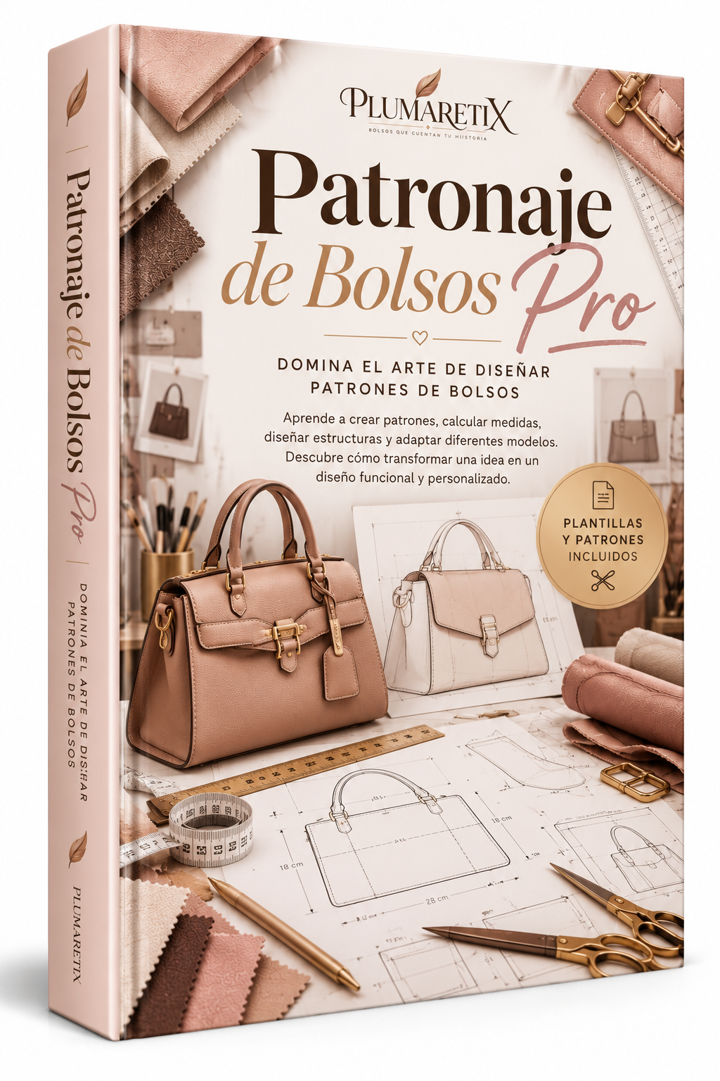 Patronaje de Bolsos Pro – DOMINA EL ARTE DE DISEÑAR PATRONES DE BOLSOS